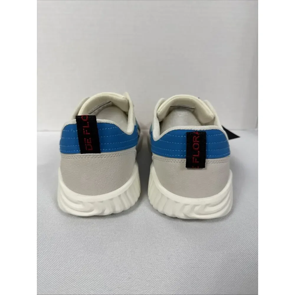 De Florance Cloudea Vintage Sneakers White Blue Low Top Women’s US 11 NWT